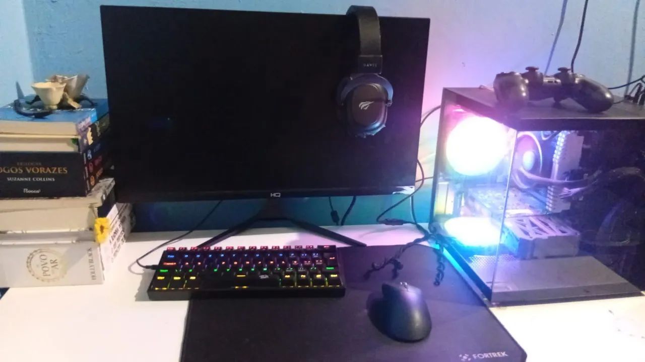 Setup Completo com Pc gamer ideal para jogos - Foto 3