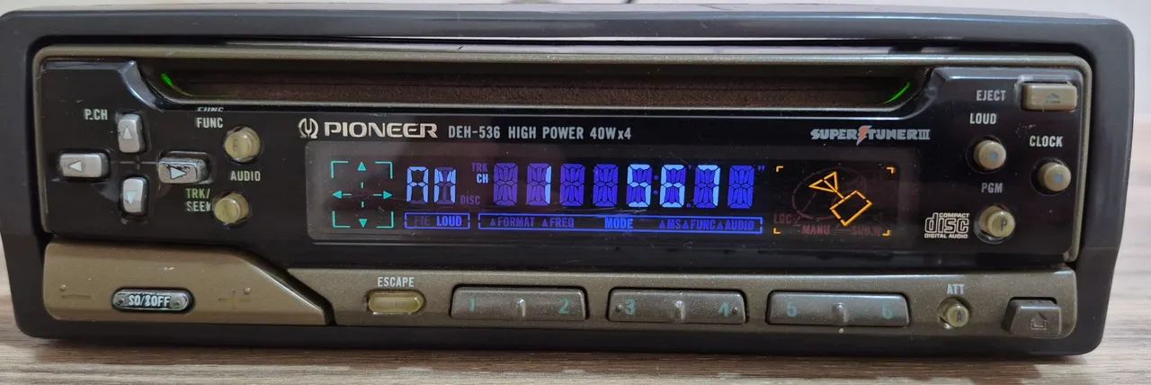 CD Pioneer DEH 536 Bluetooth  - Foto 3