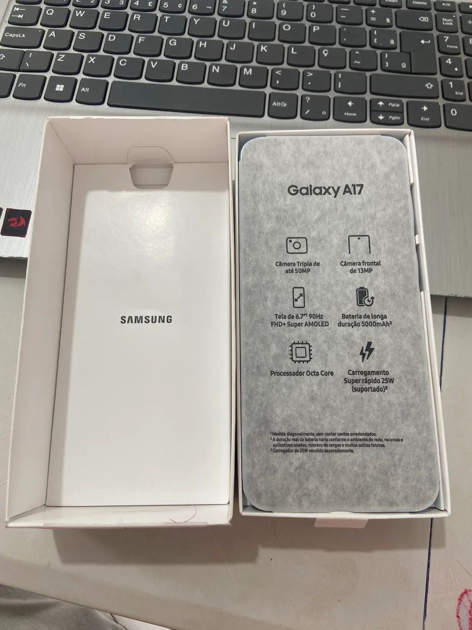 Samsung A17 Lacrado 128gb - Foto 2