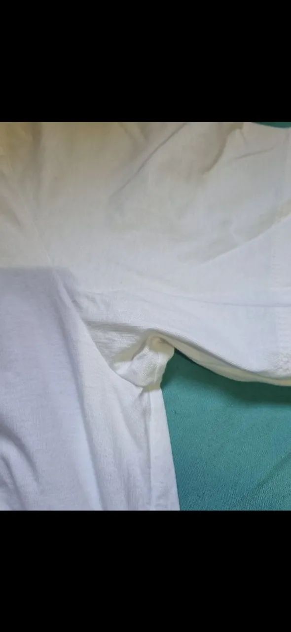 Camiseta Branca Tamanho G Nova Nunca Usada - Foto 5