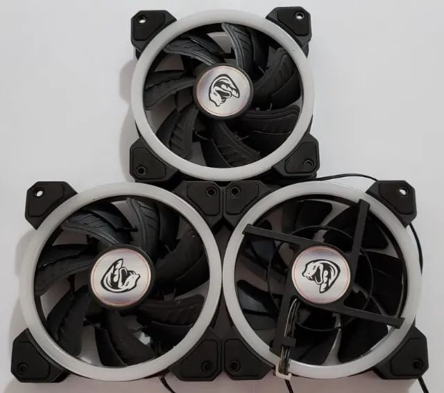 Kit 3 Fans Gamer | 120mm - Foto 2