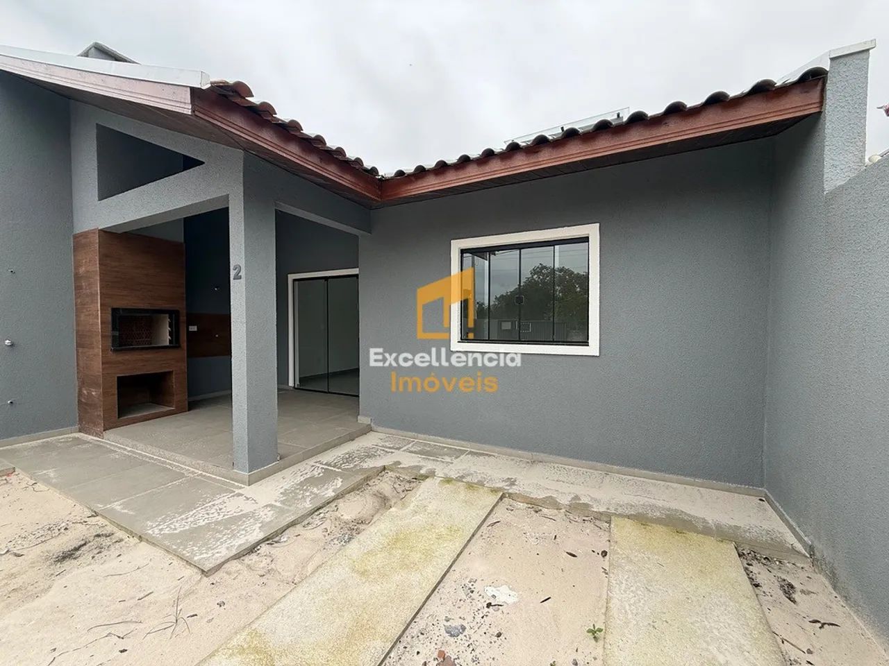 Casa nova 3 quartos sendo 1 suite e espaço terreno - Foto 2