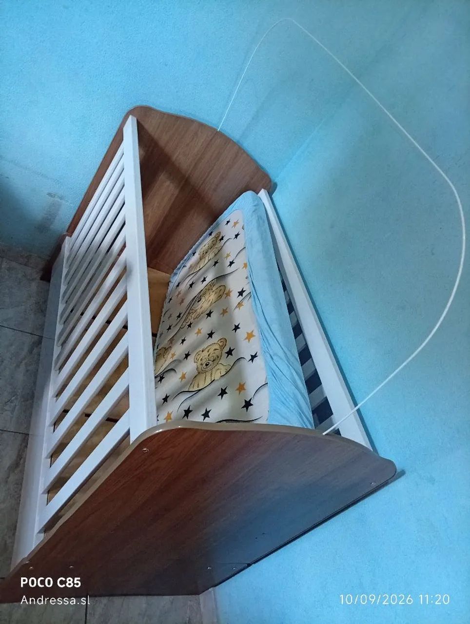 Vende-se  Berço e colchão! - Foto 3