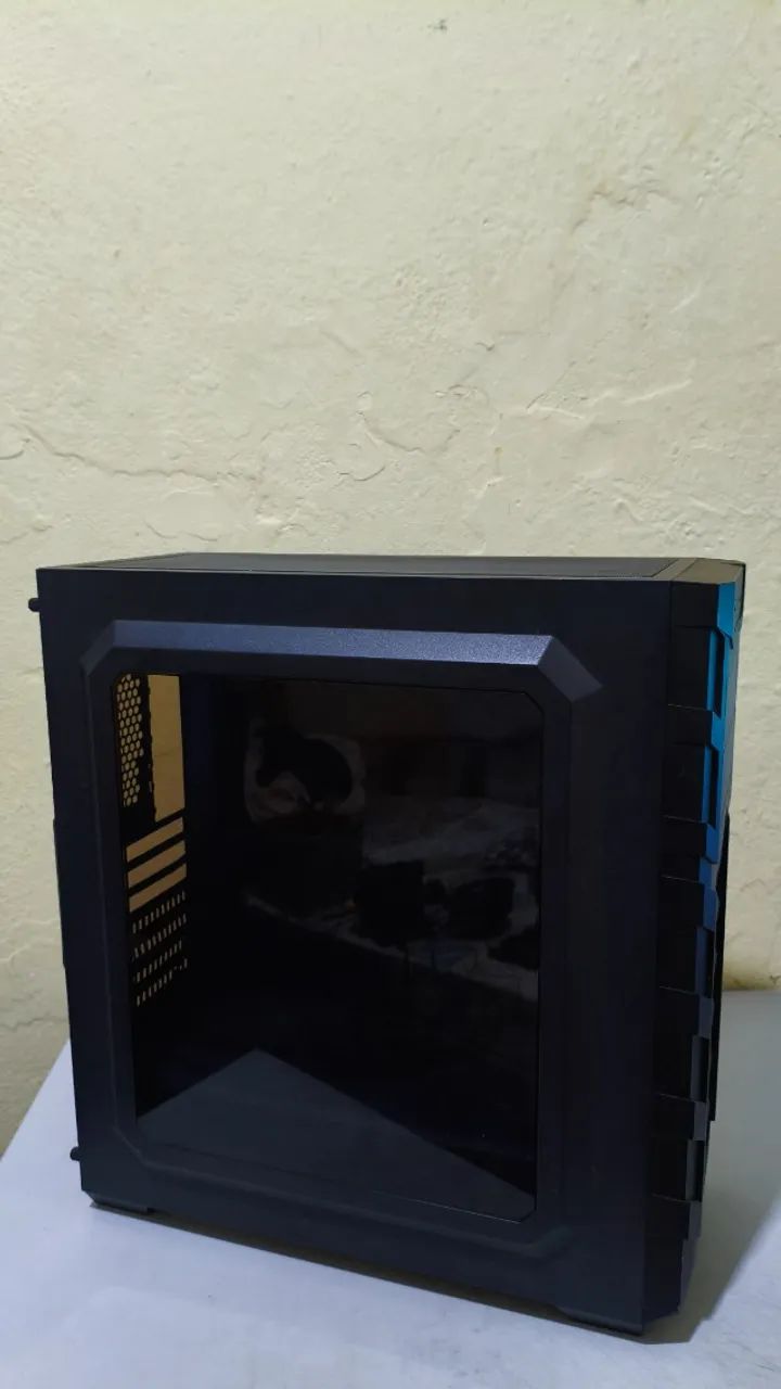 Gabinete Sharkoon Escritório Blue - Foto 4