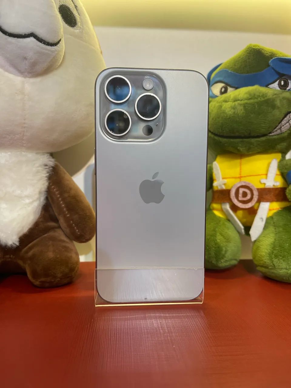 iphone 15 pro natural 128giga semi de vitrine 