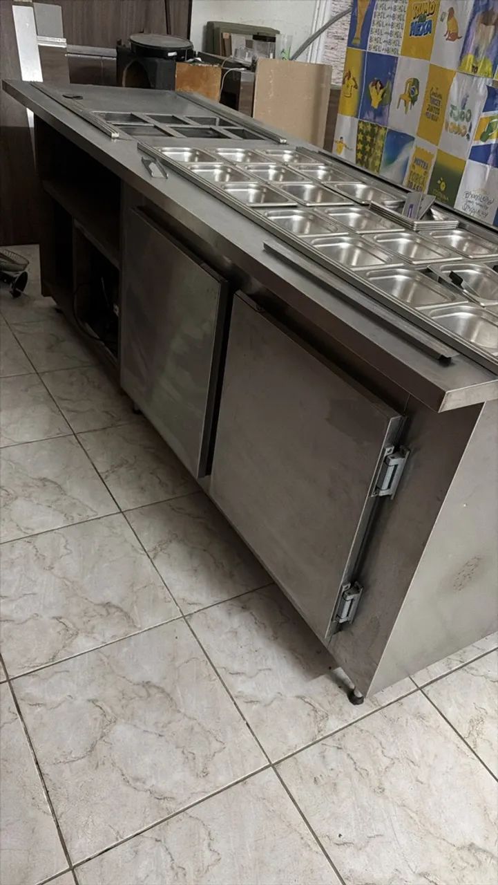 Balcão refrigerado 