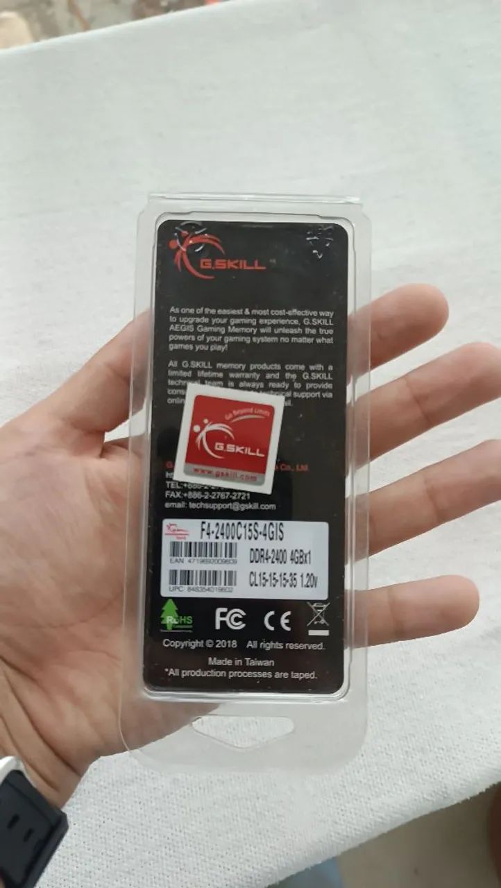 Memória RAM Aegis DDR4 (4GB) - Foto 2