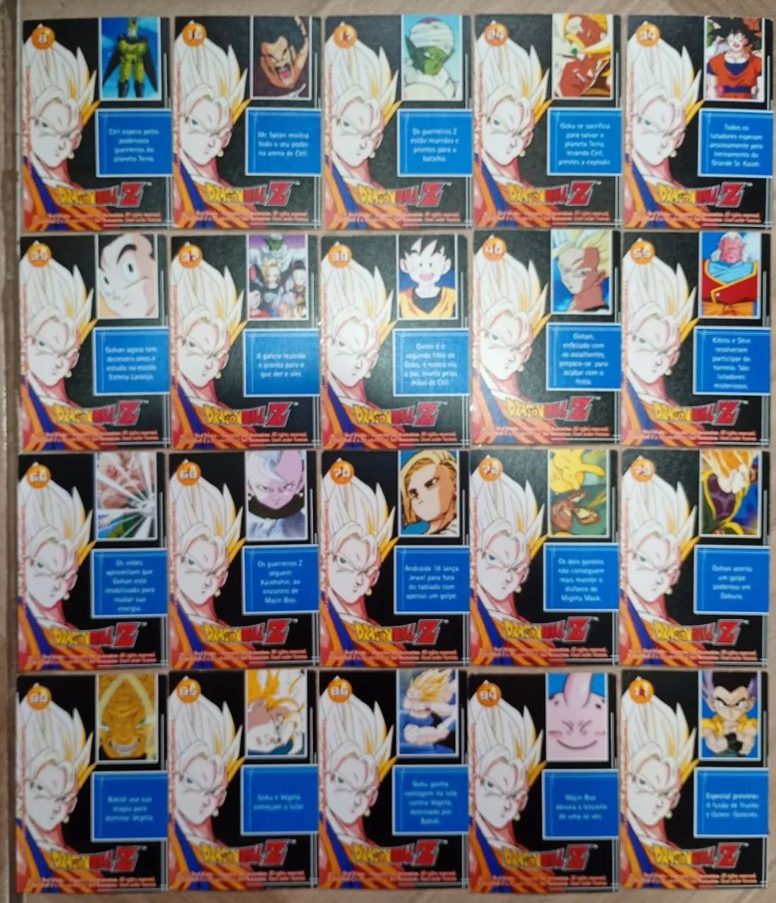 Cards Dragon Ball - Conrad 2001 - Hobbies e coleções - Marco