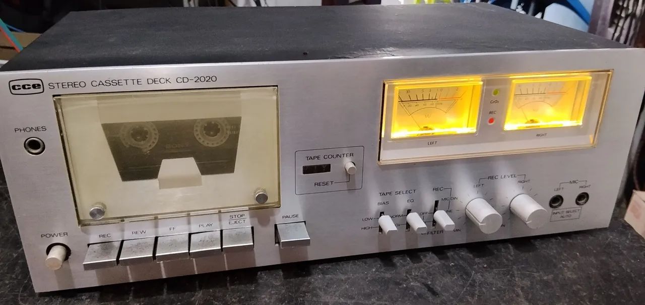 Tape deck CCE 20 todo funcionando - Foto 2