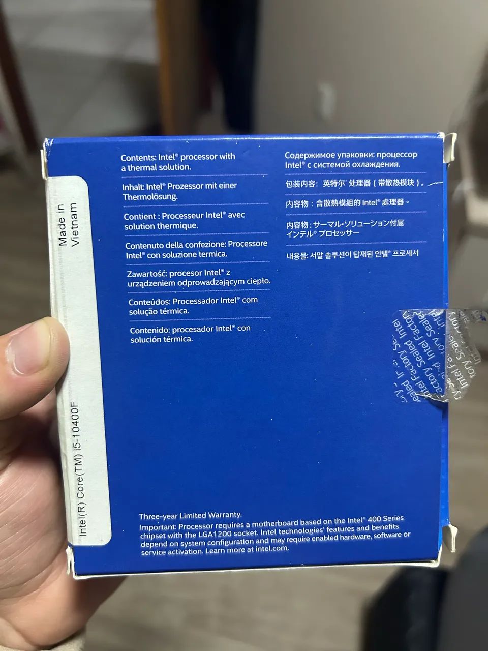 Processador Intel I5 10400F - Foto 2