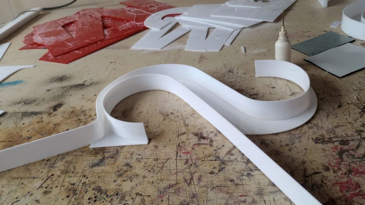 Letras e placas acrílico e ACM, fachadas - Foto 5