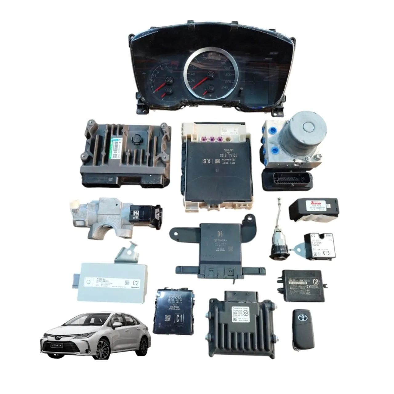 Kit code módulo injeção Toyota Corolla 2.0 gli 2021 2022