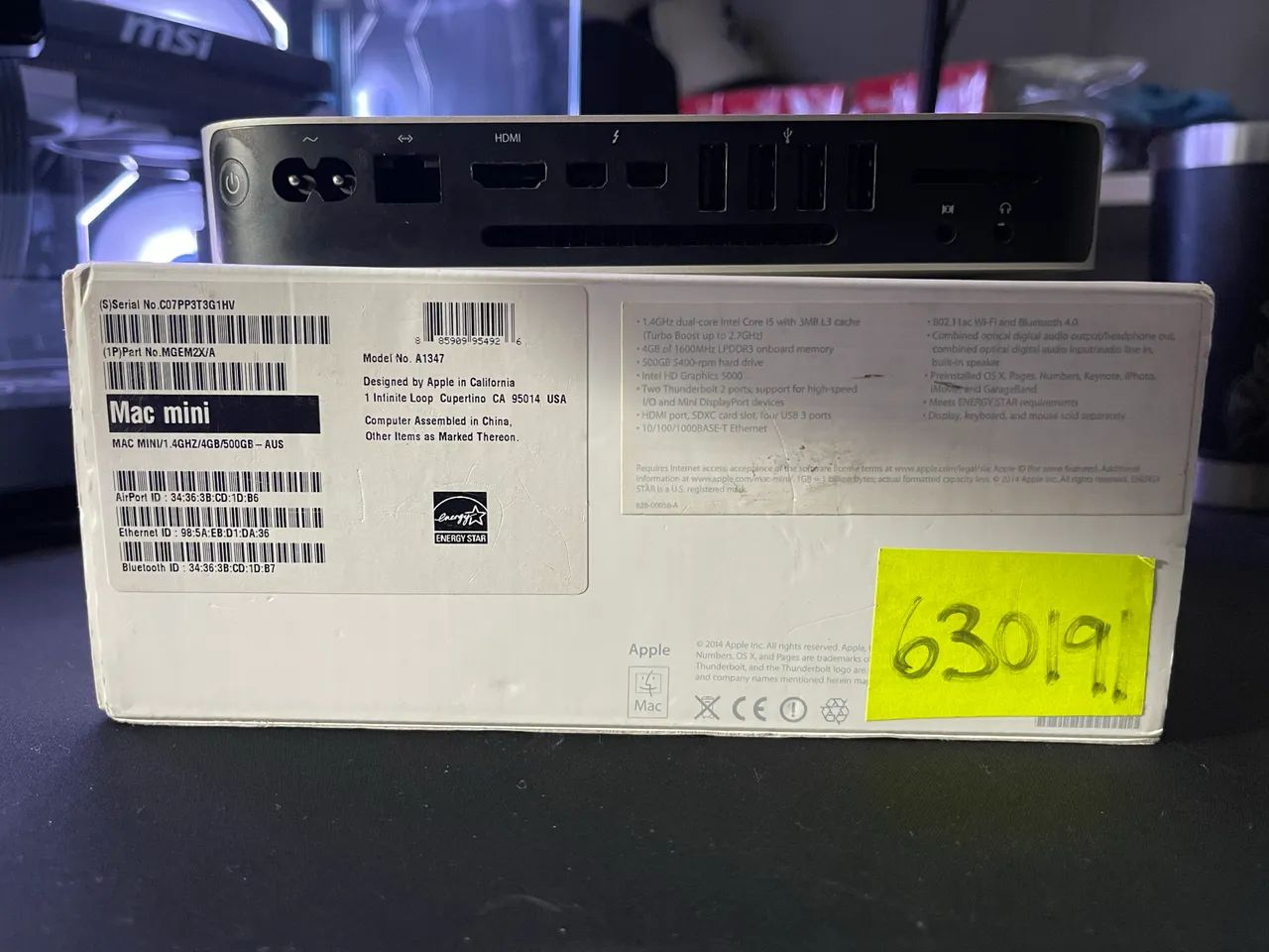 Mac Mini 2014 Intel i5 - Computadores e Desktops - Botafogo