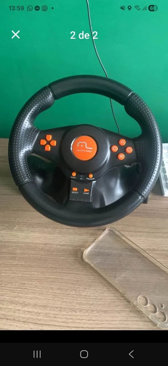 Volante gamer pc ps2 ps3 - Foto 4