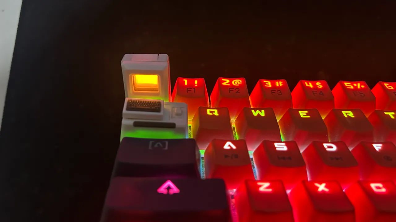 Teclado gamer mecânico (switch red) - Foto 4