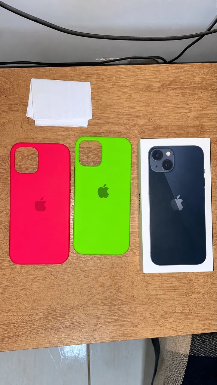 iPhone 13 bateria boa com nota e caixa - Foto 3