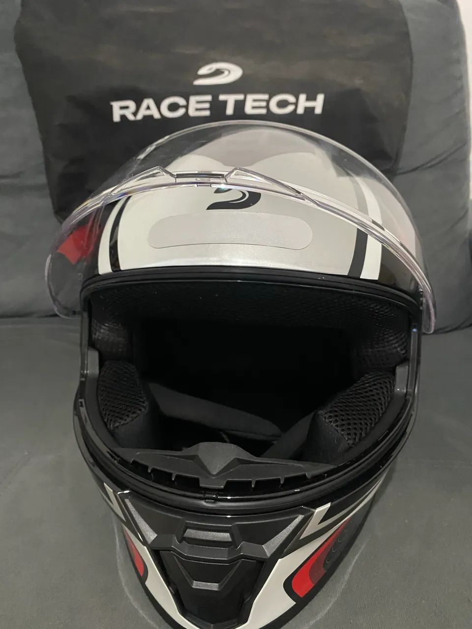 Capacete Race Tech ?tamanho 62? 280,00 - Foto 5