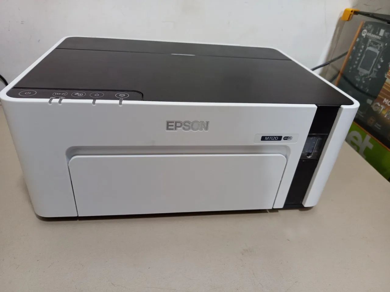 Impressora Epson ecotank preta branca semi-nova top - Foto 4