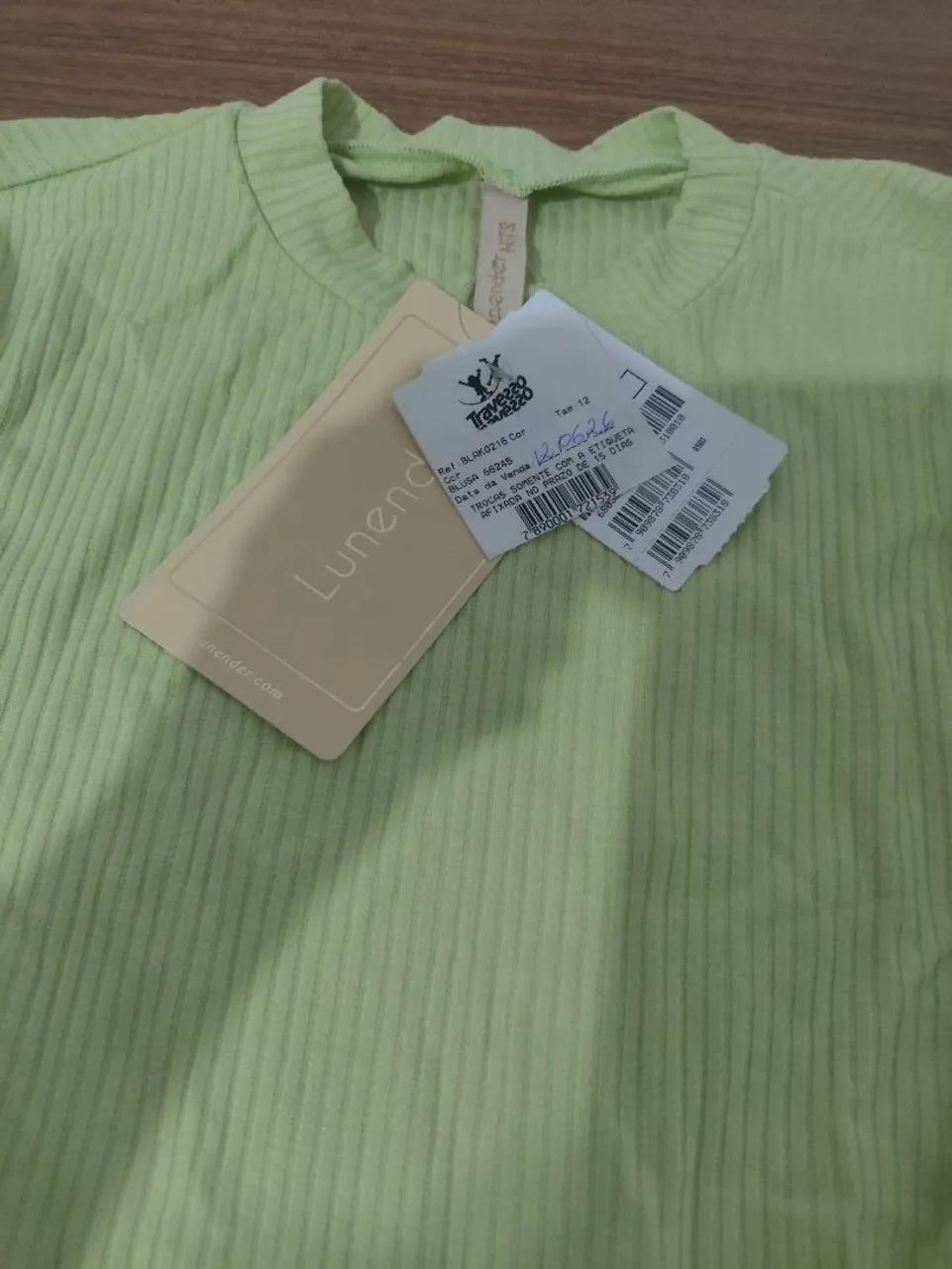 Cropped verde lima - Foto 2