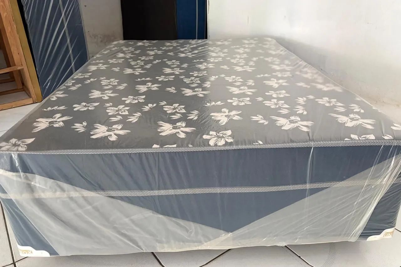 Cama de casal de mola com espuma alta  - Foto 3