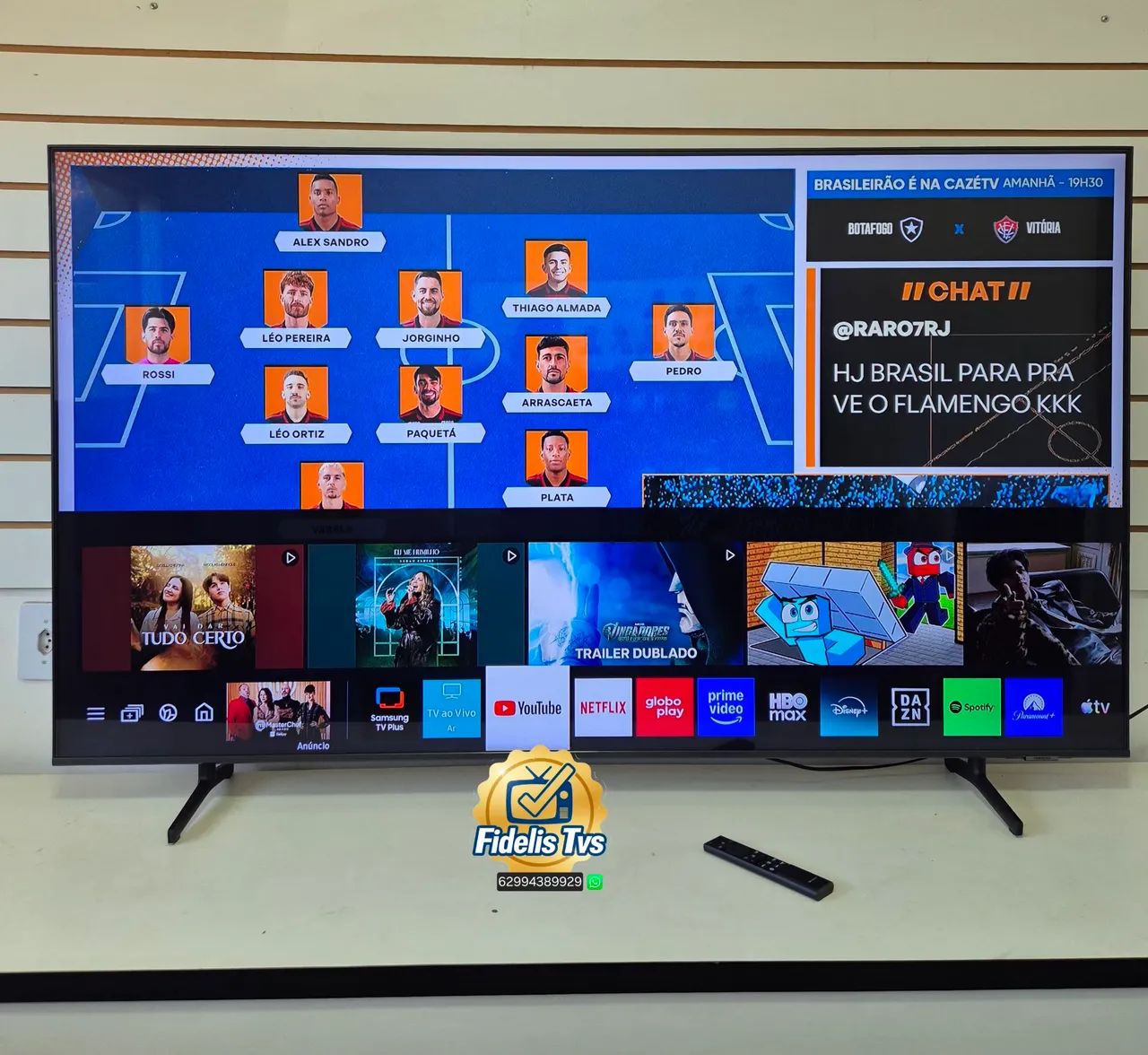 65 SAMSUNG SMART WIFI COMPLETA 4K - Foto 2