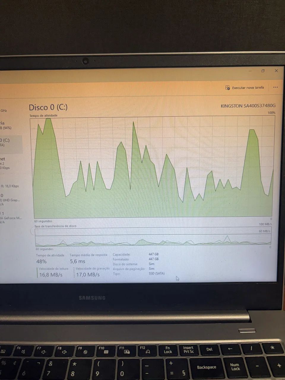 Notebook Samsung Book X40 i5 10gen 480gb SSD - Foto 5