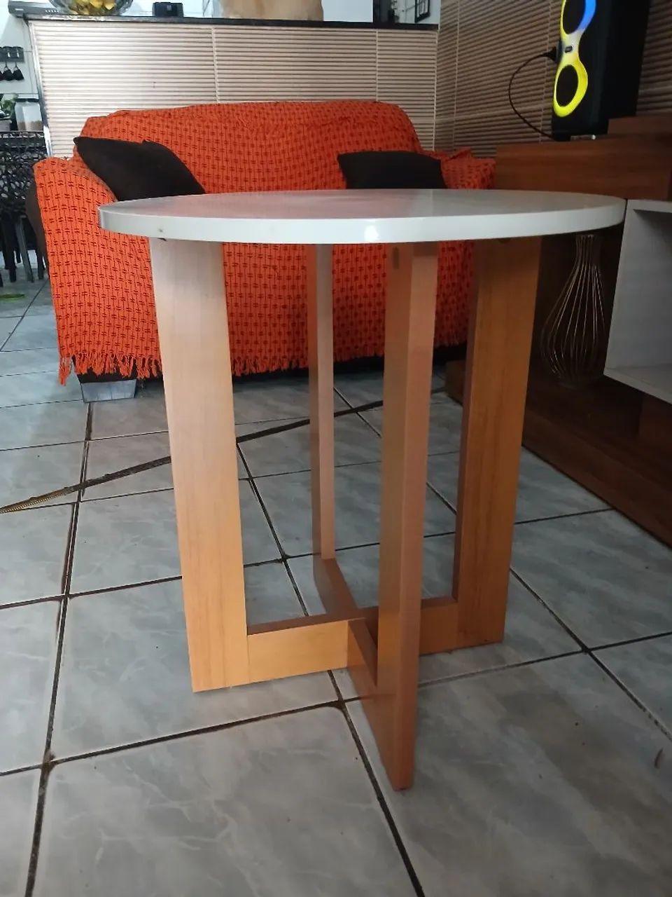 Mesa de apoio redonda  - Foto 2