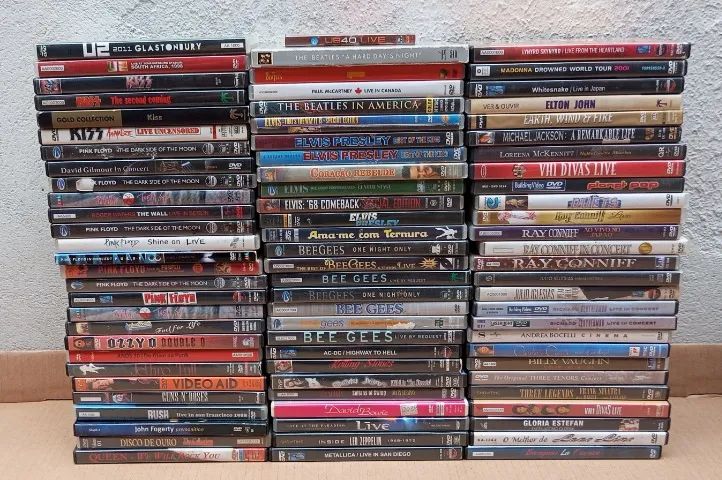DVDS MUSICAIS INTERNACIONAIS DISPONÍVEL - Foto 4