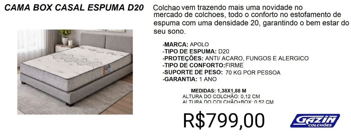 CONJUNTO CASAL A PRONTA-ENTREGA 