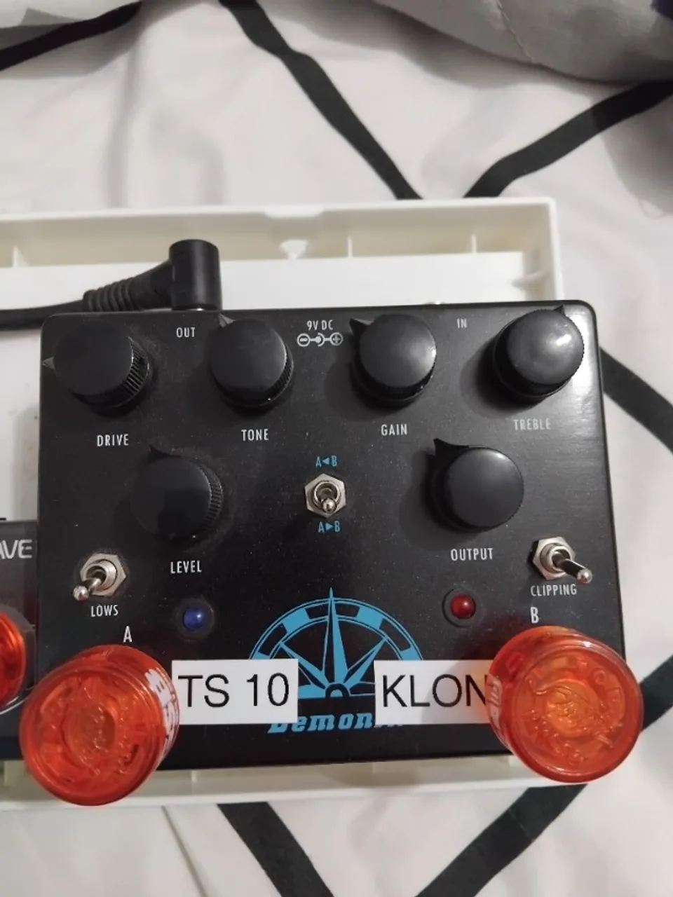 Pedal Overdrive Demonfx Gravity (TS-10 e Klon Centaur