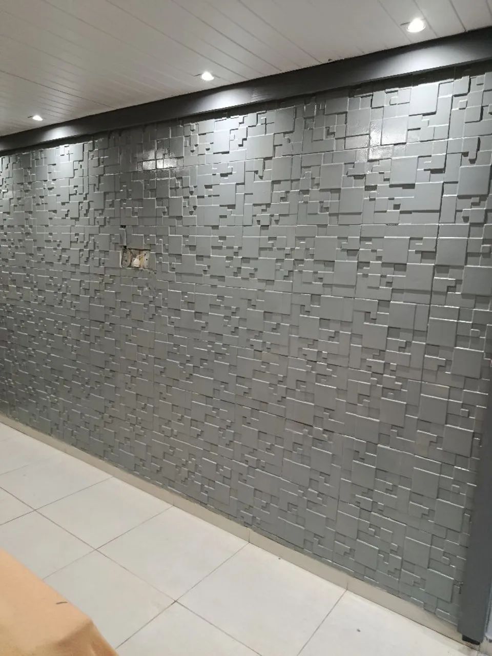 Pintura com cores modernas e sofisticada 