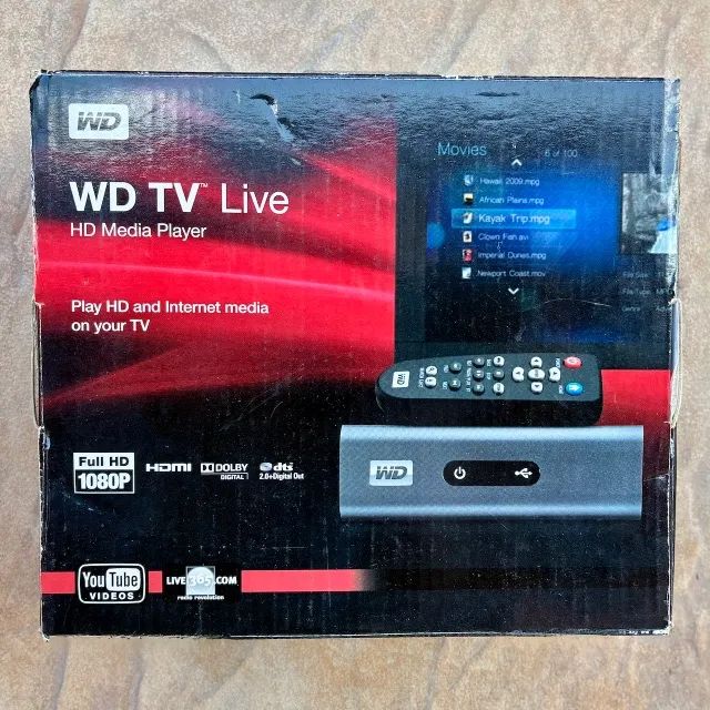 WD Hd Live Media Player Full Hd 1080p
