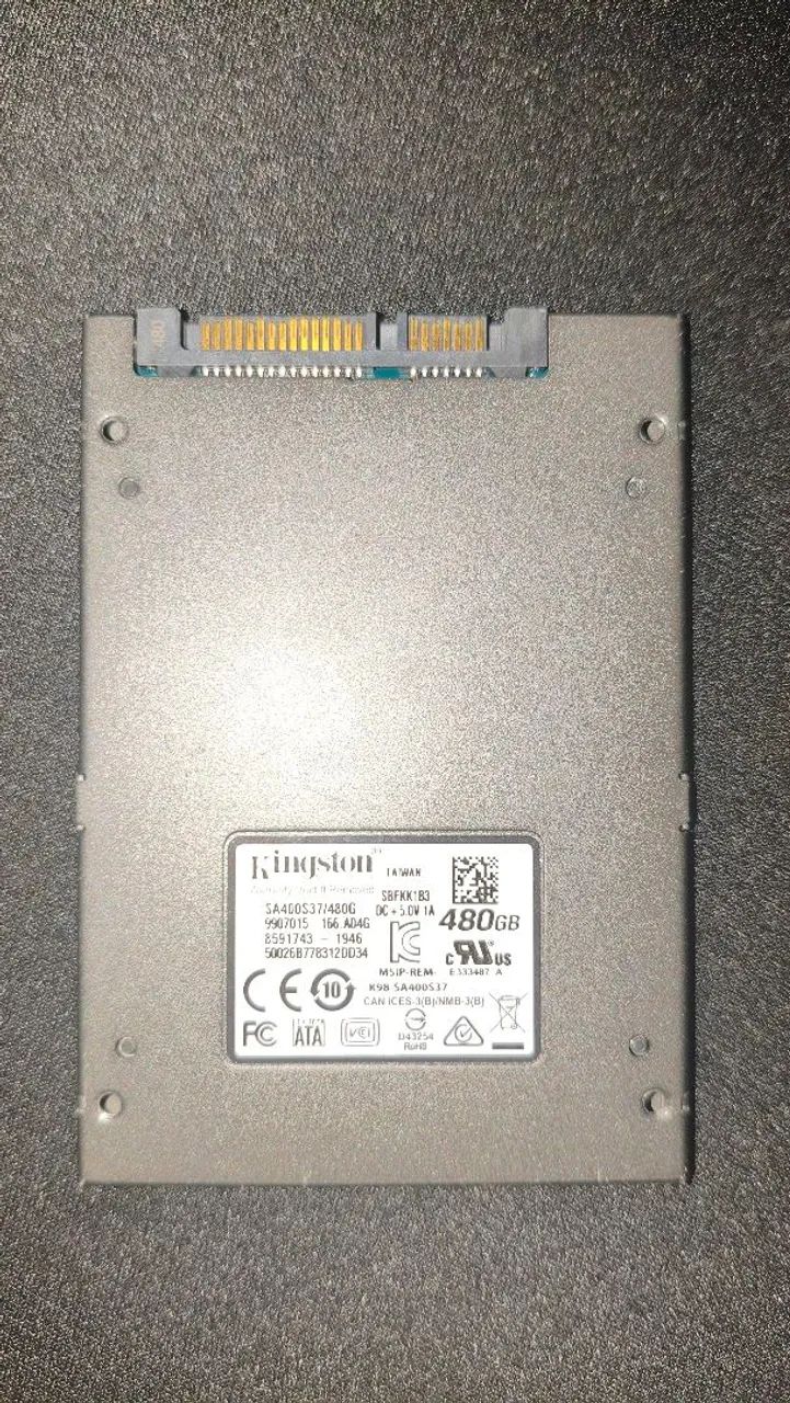 SSD Kingston 480G - SATA - Foto 2