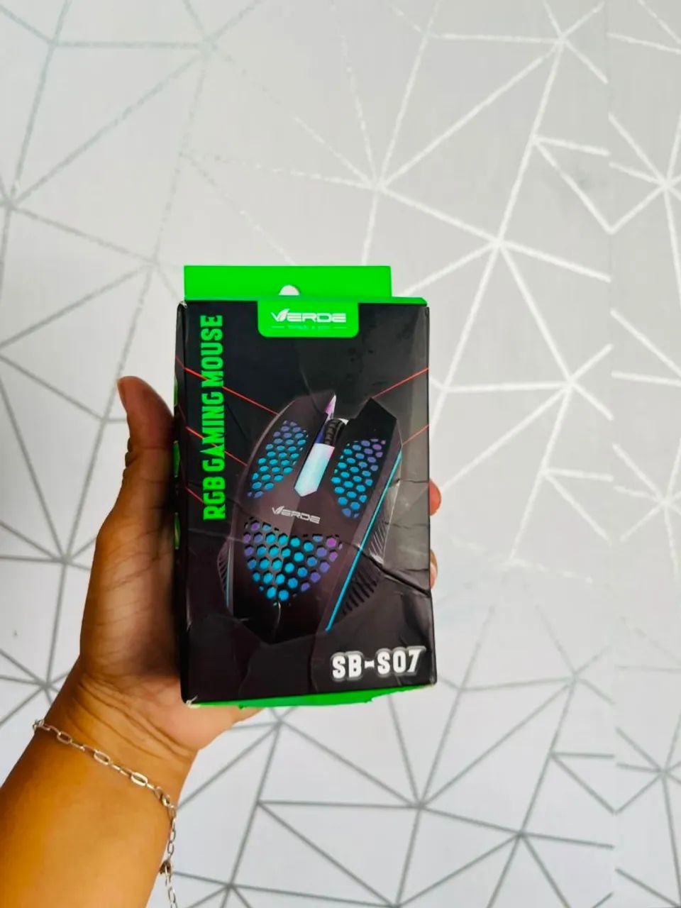 Mouse gamer com fio USB - ENTREGA A DOMICÍLIO 