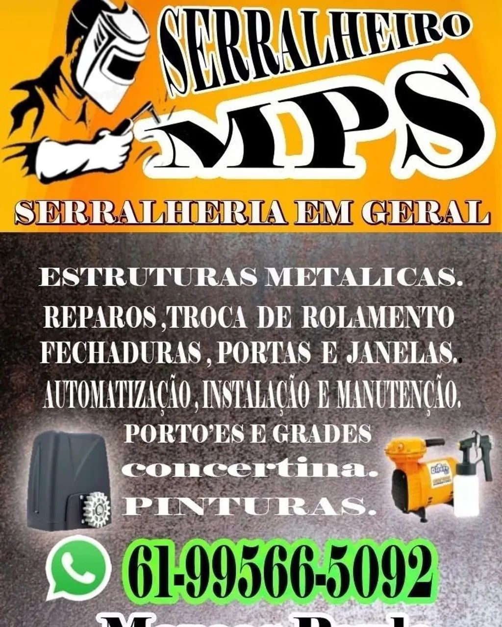 Serralheiro profissional 