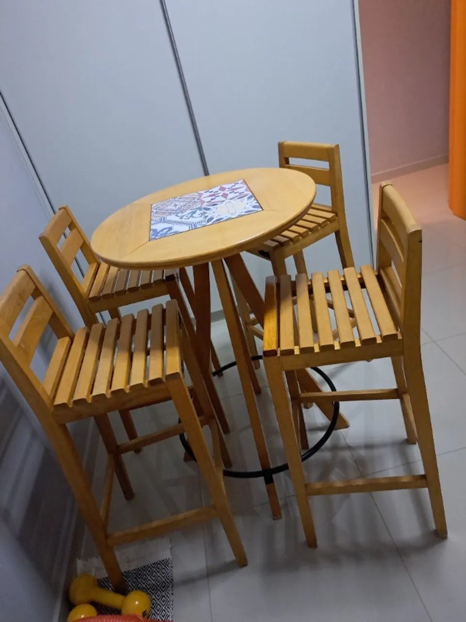 Mesa Bistro com banquetas - Foto 2