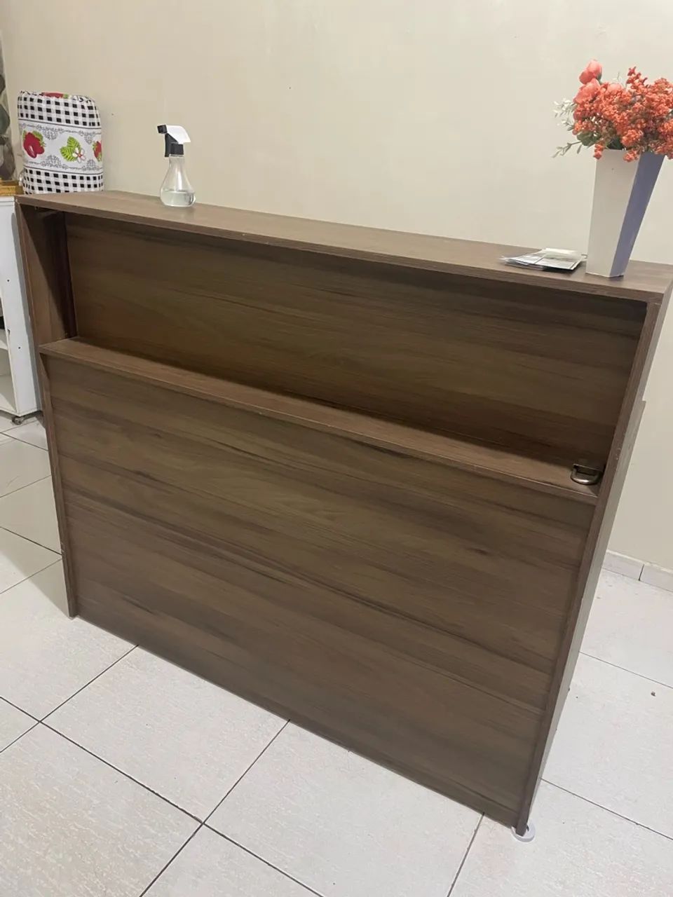 Balcão de recepção 