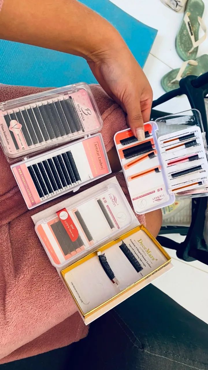 KIT LASH DESIGNER E SOBRANCELHA  E MACA usados - Foto 2