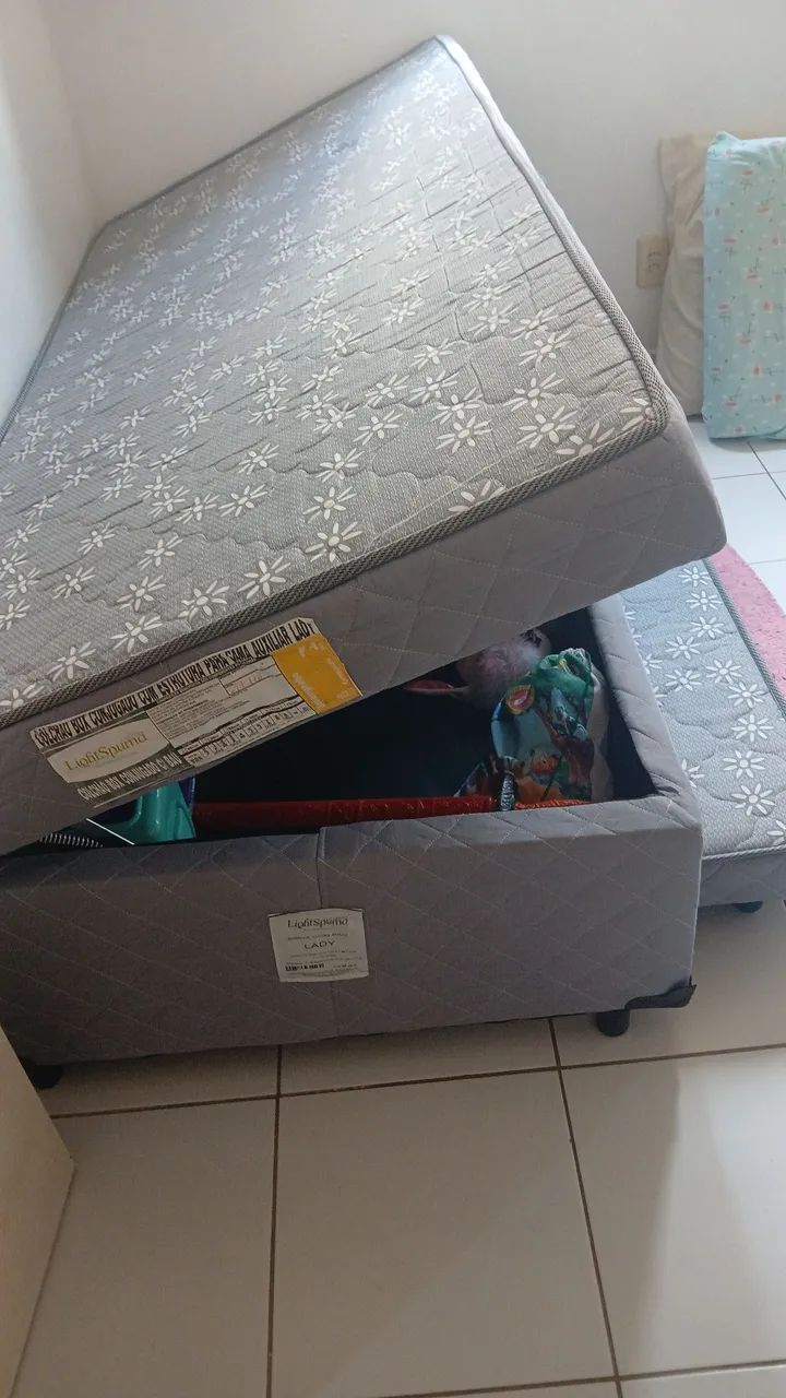 Cama bibox - 3 em 1 com baú  - Foto 4