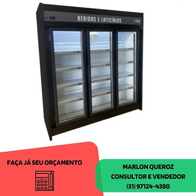Refrigerador Expositor 3 portas Polar 220v