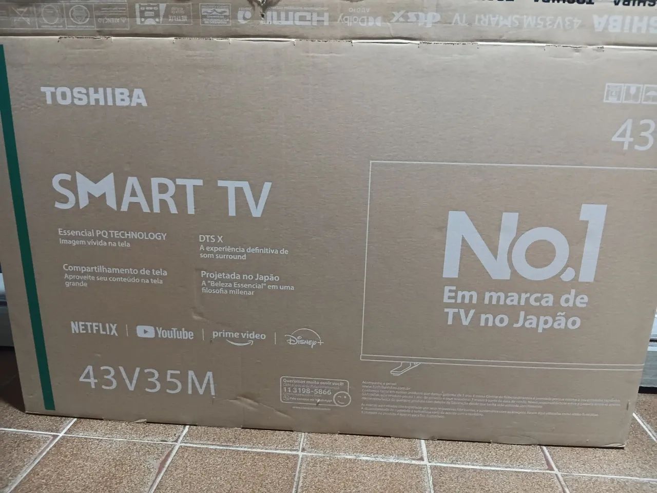 TV 43 polegadas Toshiba