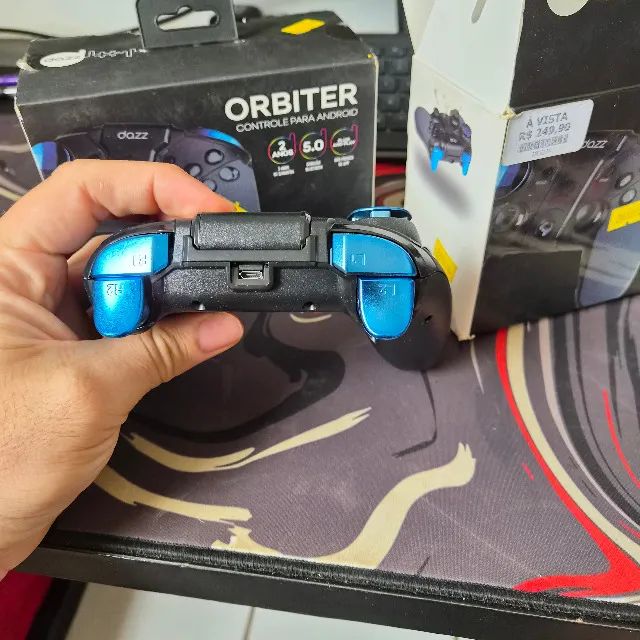 2 Controles Dazz Orbiter Bluetooth - Android, PC e TV Box (o par) - Foto 5