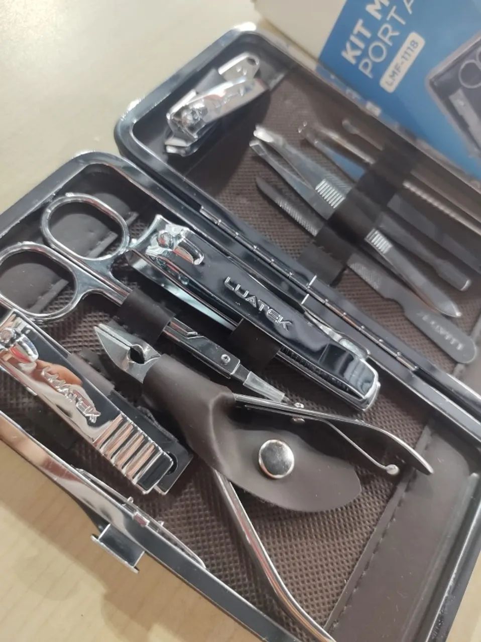 KIT MANICURE PROFISSIONAL LUATEK PRATICIDADE E ELEGÂNCIA - Foto 2