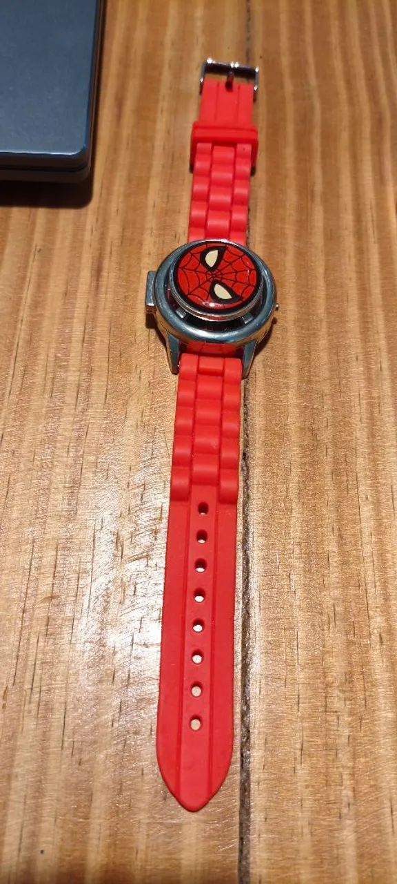 Relógio com spinner homem aranha / spiderman Marvel - Original