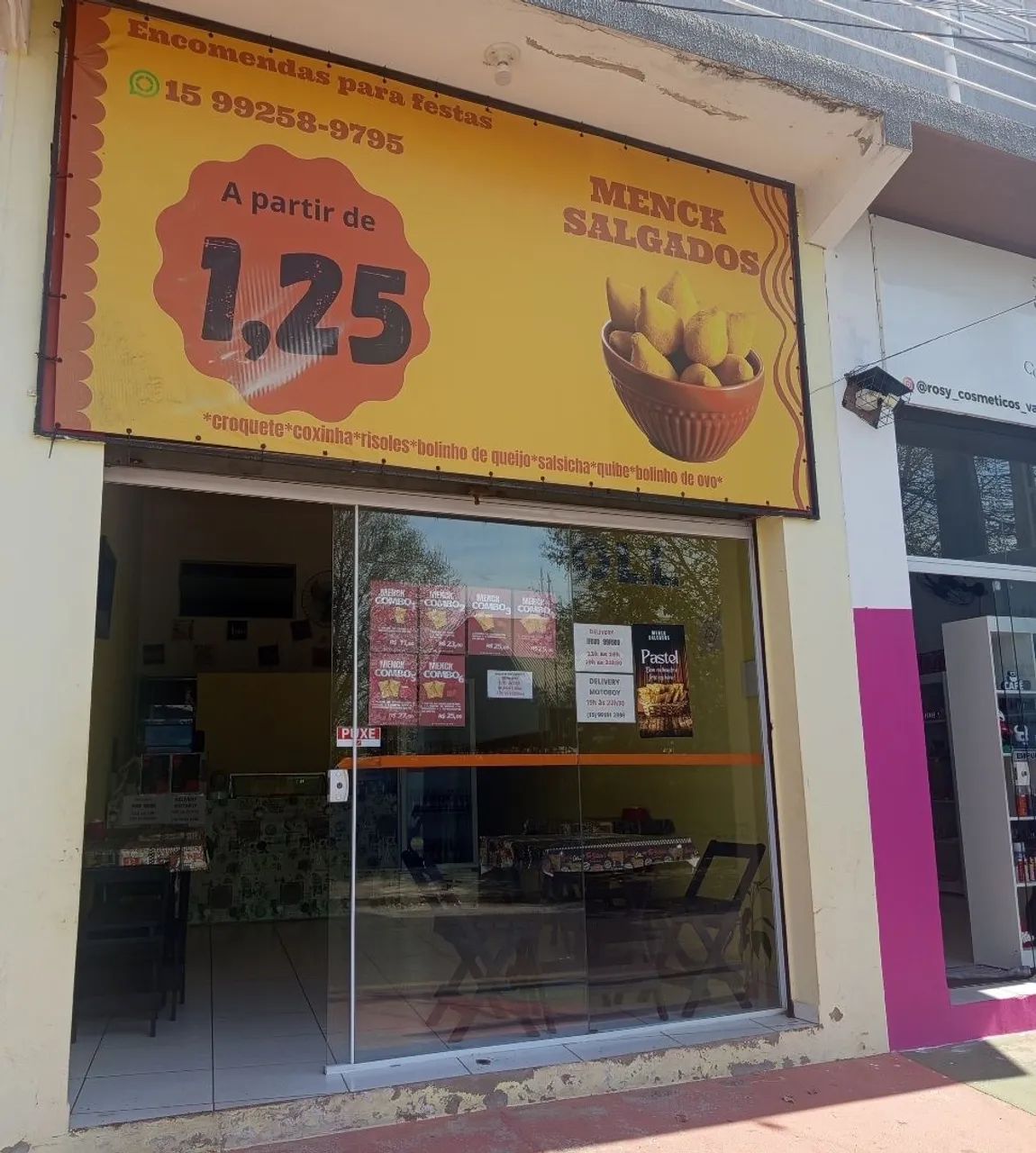 Vendo ponto Comercial Pastelaria Salgados e Hot roll - Foto 2