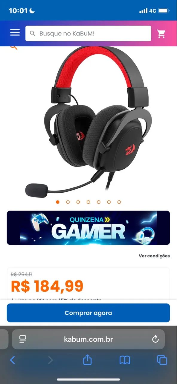 Headset Reddragon  - Foto 4