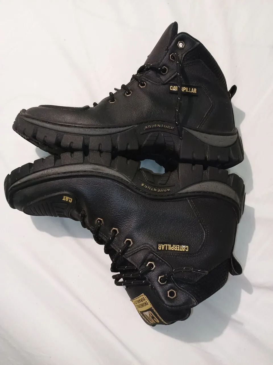 Bota de motoqueiro CAT - Foto 4