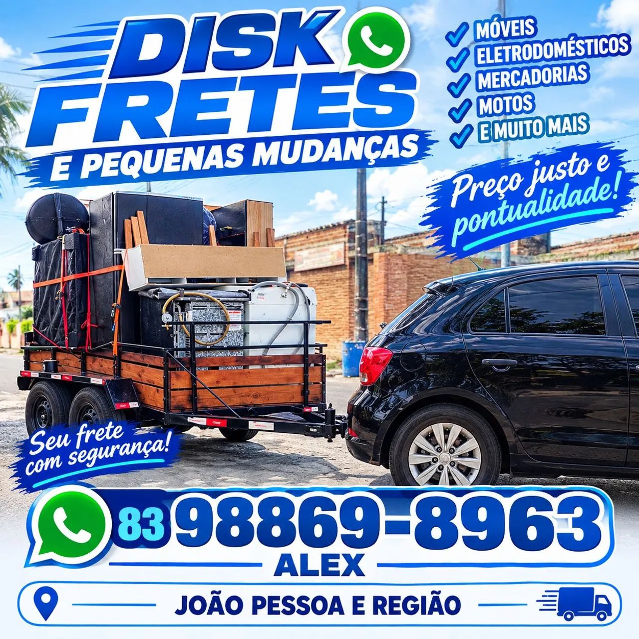 Disk fretes e pequenas mudanças *63