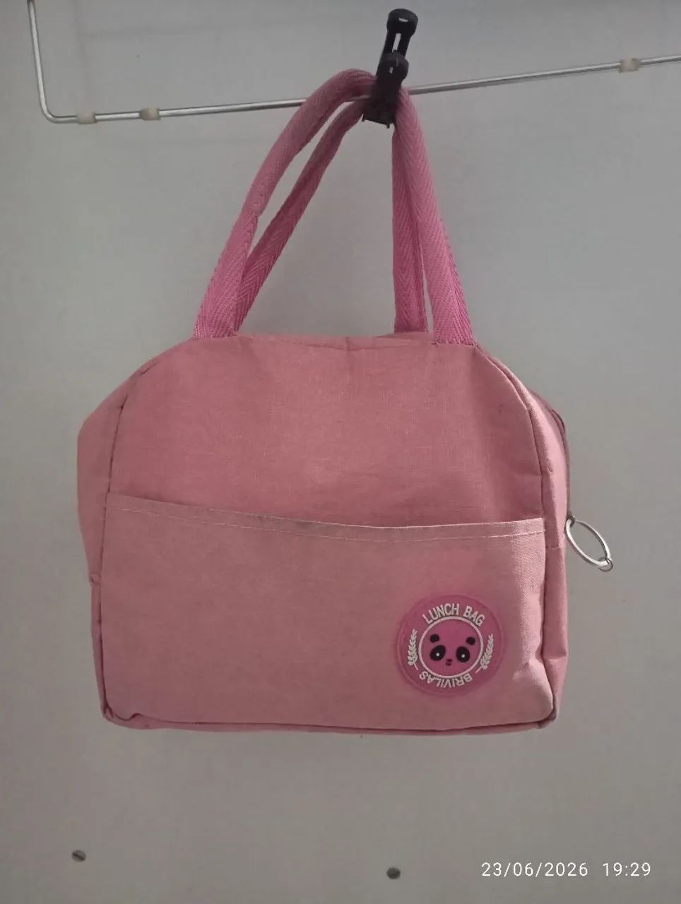 Bolsa térmica para marmita rosa