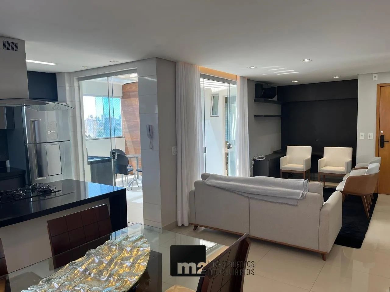 Apartamento Duplex, 2 suítes, mobiliado e decorado - Foto 4